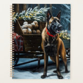 Décor de Noël Malinoi Snowy Sleigh (Devant)