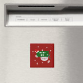 Décor de Noël - réfrigérateur Magnet (In Situ (Lave-vaisselle))