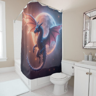 Décor de salle de bain Fantasy Realm : Rideau de d