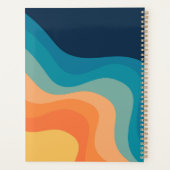 Décor de style rétro des vagues (Dos)