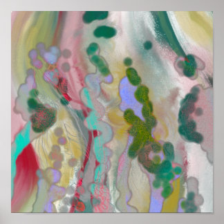 Décor design à poster d'art Abstrait numérique