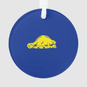 Décor design du drapeau de l'État de l'Oregon (dos)