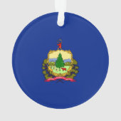 Décor design du drapeau d'état du Vermont (dos)
