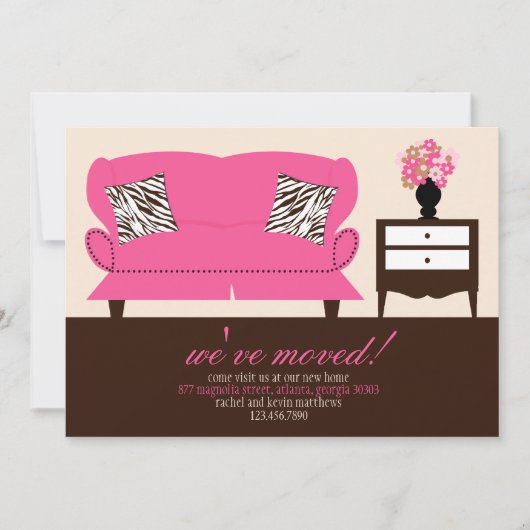 Décor Design Faire-part (Devant)