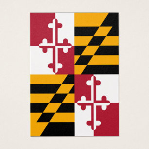 Décor du drapeau de l'État du Maryland