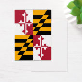 Décor du drapeau de l'État du Maryland (Bureau)