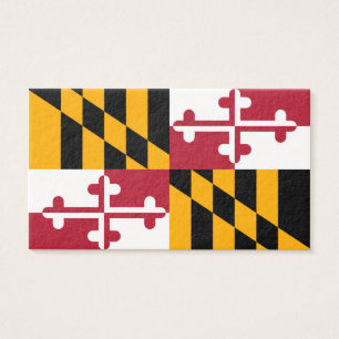 Décor du drapeau de l'État du Maryland