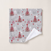 Décor du Nouvel An, Noël (Gant de toilette)