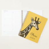 Décor en tête de girafe de mignonne (Devant avec enveloppe)