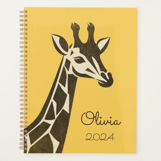 Décor en tête de girafe de mignonne (Devant)