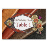 Décor et cartes en cuir 3D (Devant)