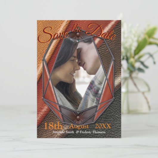 Décor et cartes en cuir 3D (Debout devant)