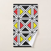 Décor ethnique tribal géométrique (Serviette à main)