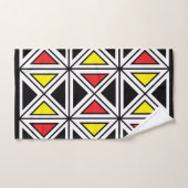 Décor ethnique tribal géométrique (Serviette à main)