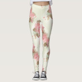 Décor Fleur 15 Leggings (Devant)