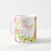 Décor Fleur 16 Mug (Devant gauche)
