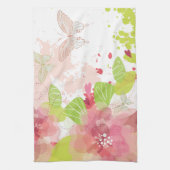 Décor Fleur 16 Serviette de cuisine (Vertical)