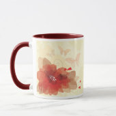 Décor Fleur 17 Mug (Gauche)