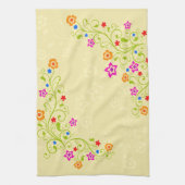 Décor Fleur 1 Serviette de cuisine (Vertical)