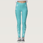 Décor Fleur 25 Leggings (Devant)