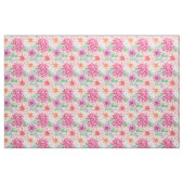 Décor Fleur 26 Tissu Personnalisé (Fat Quarter)