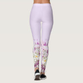 Décor Fleur 72 Leggings (Dos)