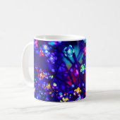 Décor Fleur 76 Mug (Devant gauche)