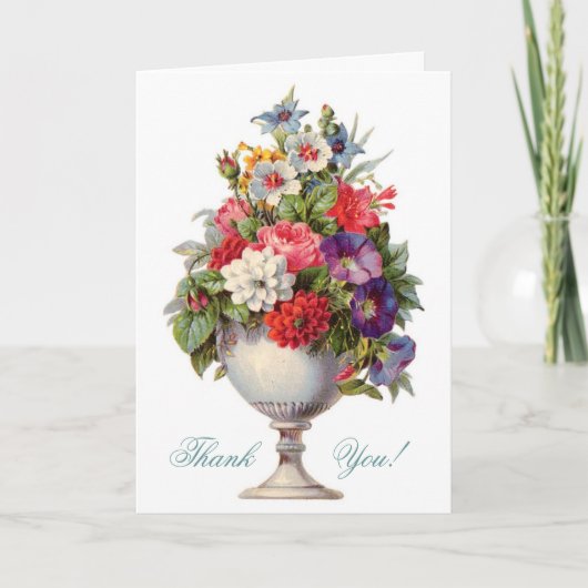 Décor floral ~ Merci (Devant)