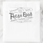 Decor Fresh Eggs Kartonnen Sticker (Tas)