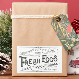  Decor Fresh Eggs Kartonnen Sticker