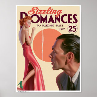 DECOR: ILLUSTRATIES UIT OUDE TIJDSCHRIFTEN POSTER