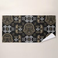 Décor intérieur inca Aztec