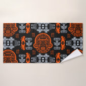 Décor intérieur inca Aztec (Serviette de bain)