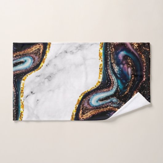 Décor Luxueux Parties scintillant intérieure en ma (Serviette à main)