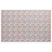 Décor moderne du milieu du siècle Tissu de Noël (Yard)