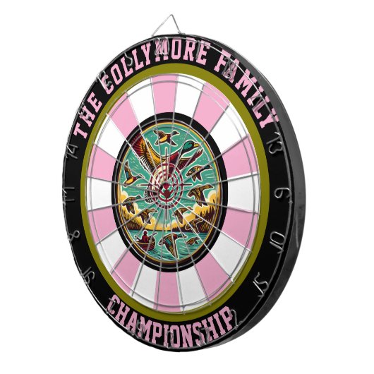 Décor mural cible de la sauvagine (Devant droit)