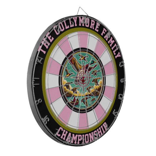 Décor mural cible de la sauvagine (Devant gauche)