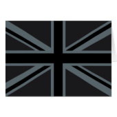 Décor noir Union Jack British (Devant horizontal)