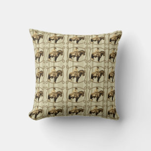 Décor occidental Coussin Décor Vintage Cowboy