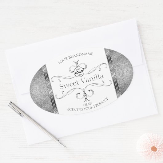 Décor oré Étiquette avec logo (Enveloppe)