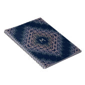 Décor oriental bleu. Carnet (Côté Droit)