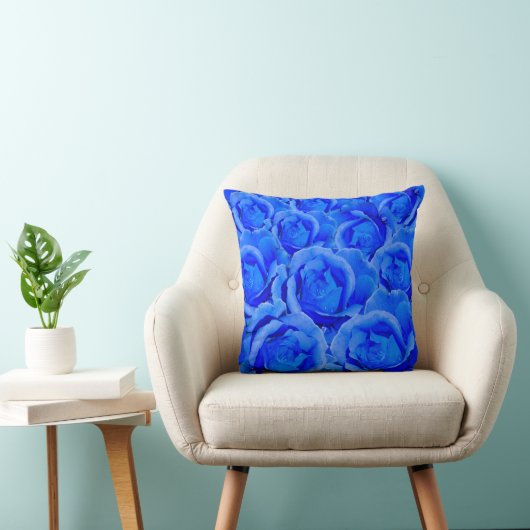 Décor rose Coussin bleu Rose Coussin (Chaise)