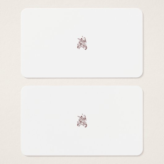 Décor rouge orangé (Devant & derrière)