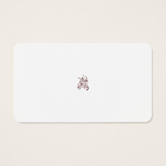 Décor rouge orangé (Dos)