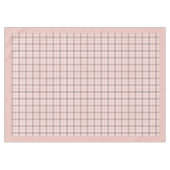 Décor Soft Rose Or À damiers Nappes (Devant (Horizontal))