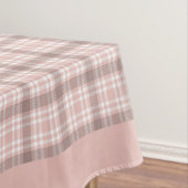 Décor Soft Rose Or À damiers Nappes (In Situ)