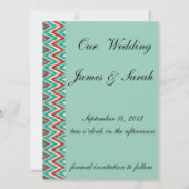 Decor Stripes gepersonaliseerde uitnodiging - Gepe (Achterkant)