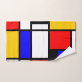 Décor Style Art Mondrian (Serviette à main)