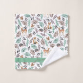 Décor sur mesure pour les enfants animaux mignons (Gant de toilette)