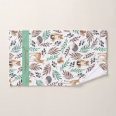 Décor sur mesure pour les enfants animaux mignons (Serviette à main)